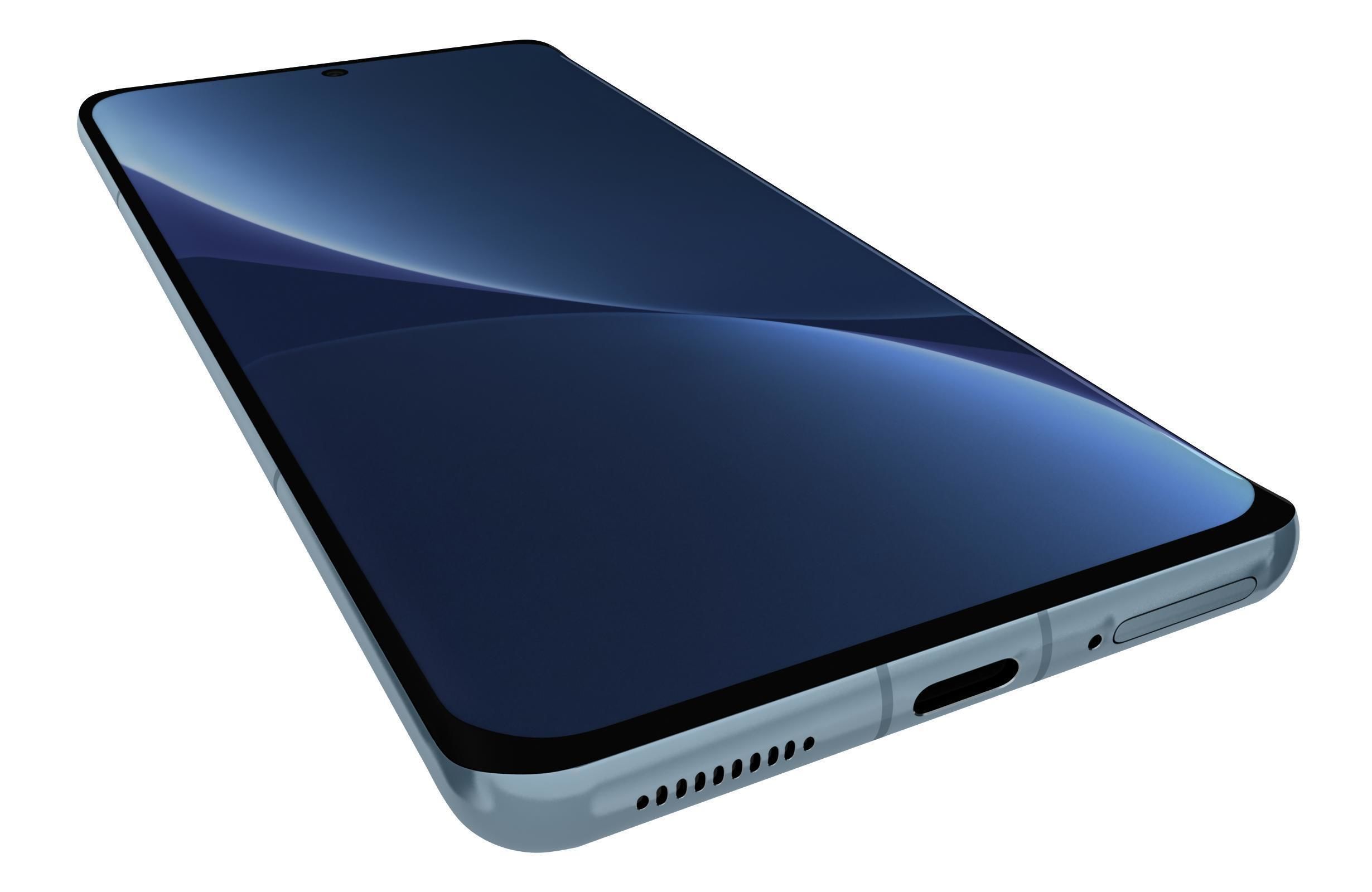 Xiaomi 12 Pro Blue 3D model_12