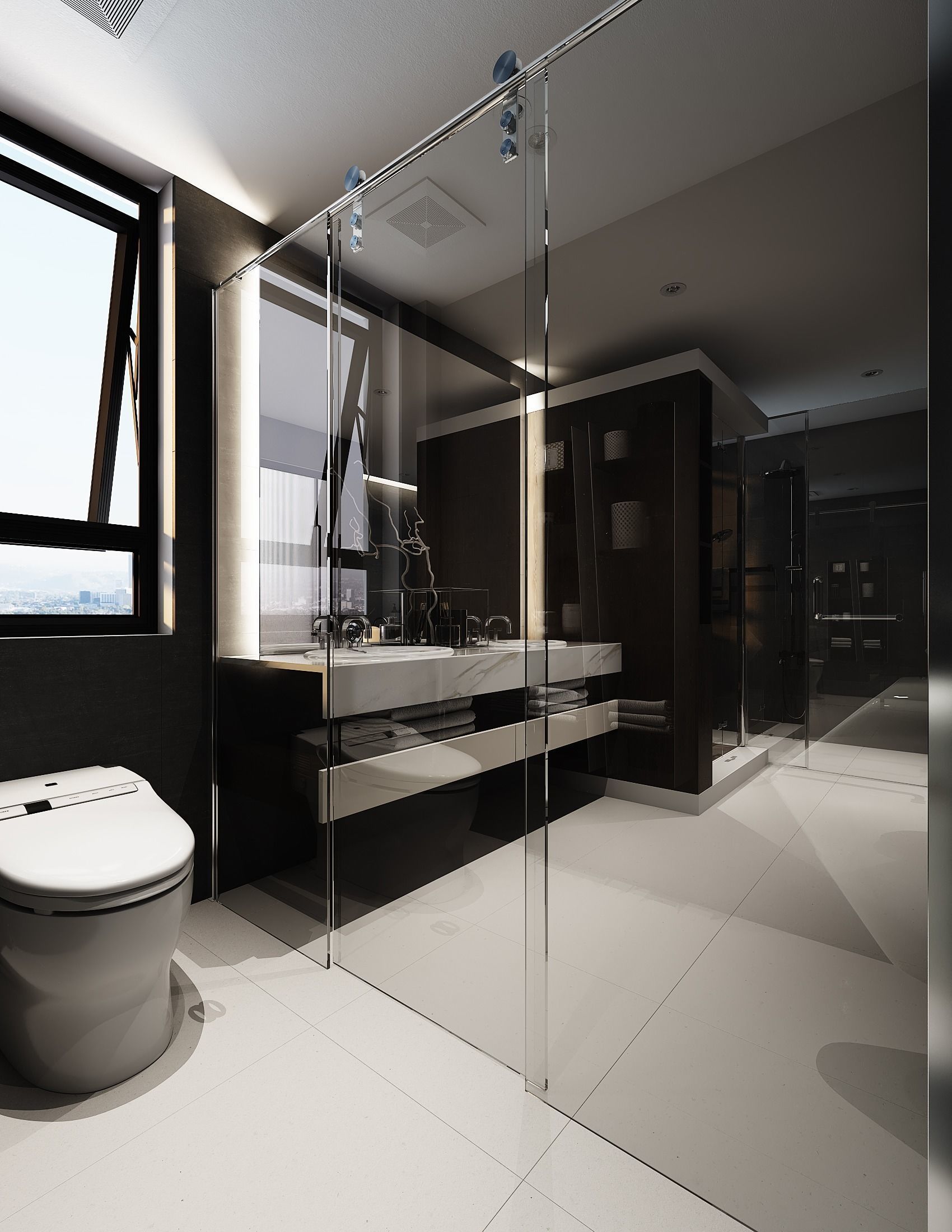 Modern Bathroom 3D model 3D model_4