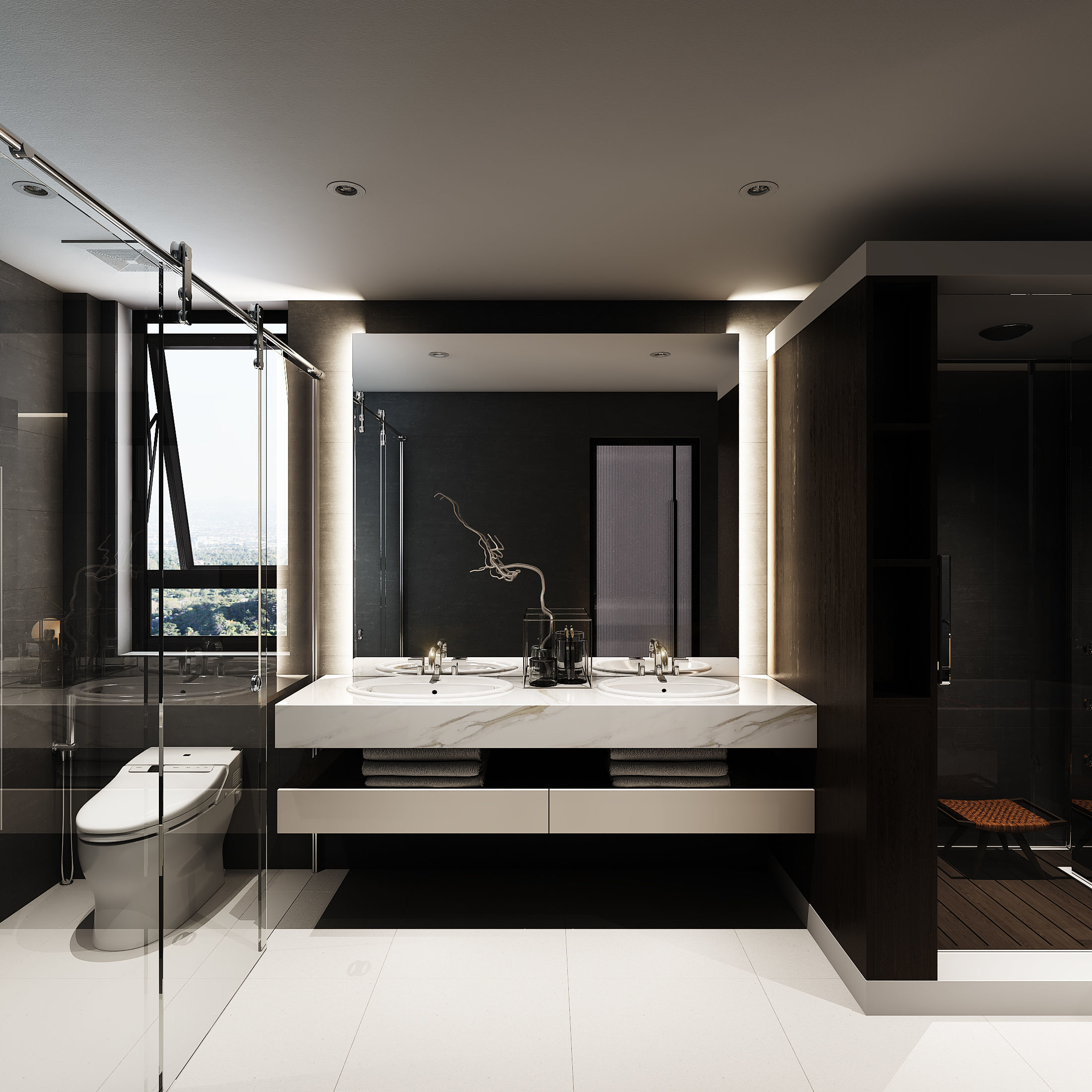 Modern Bathroom 3D model 3D model_5