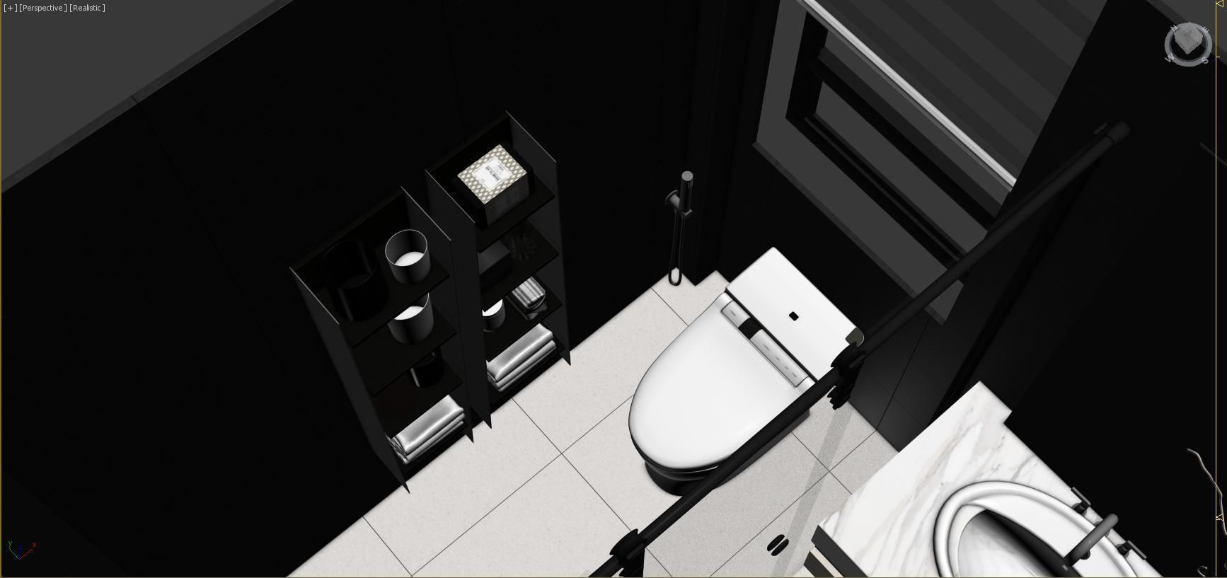 Modern Bathroom 3D model 3D model_2