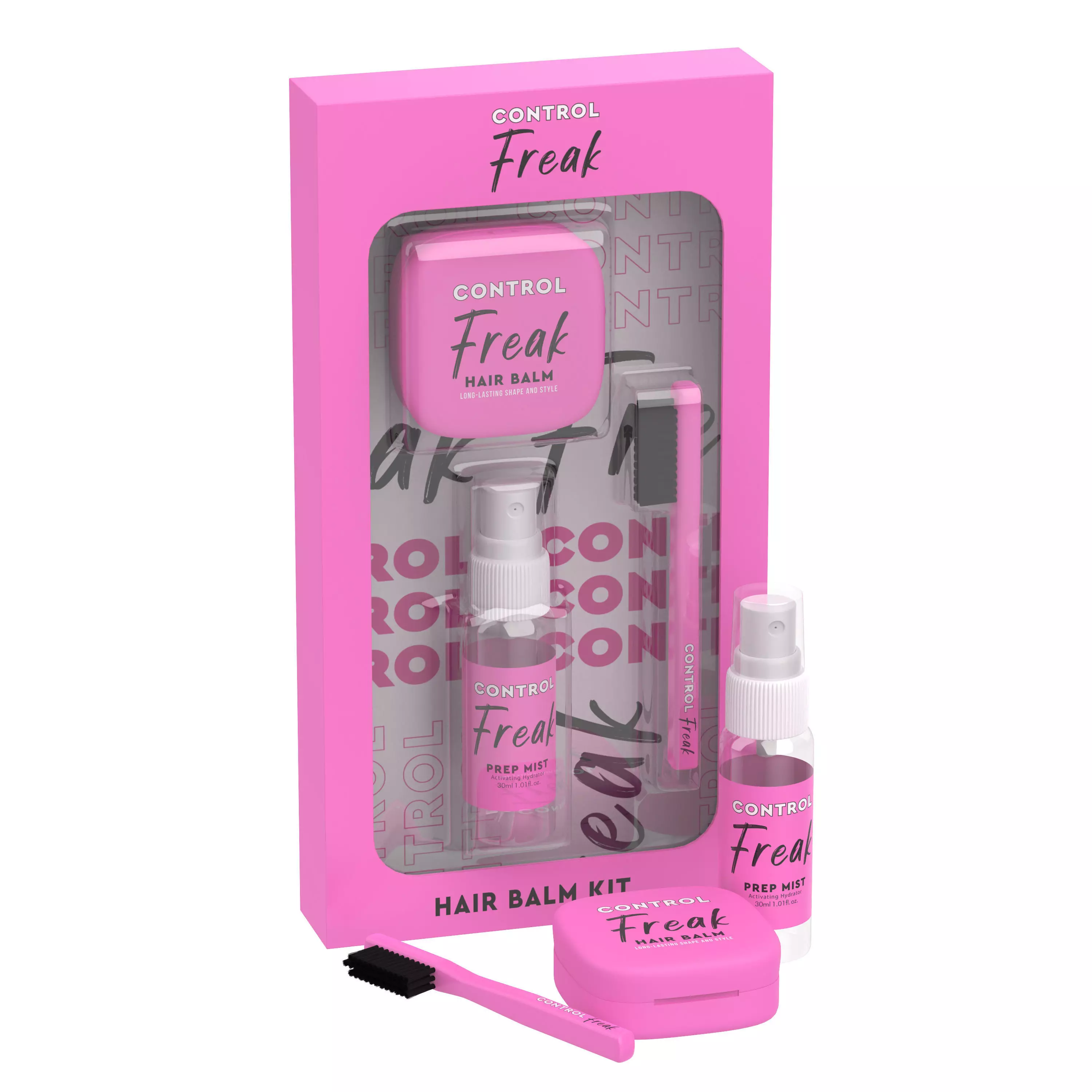 Beauty accessory and packaging Low-poly 3D model_0