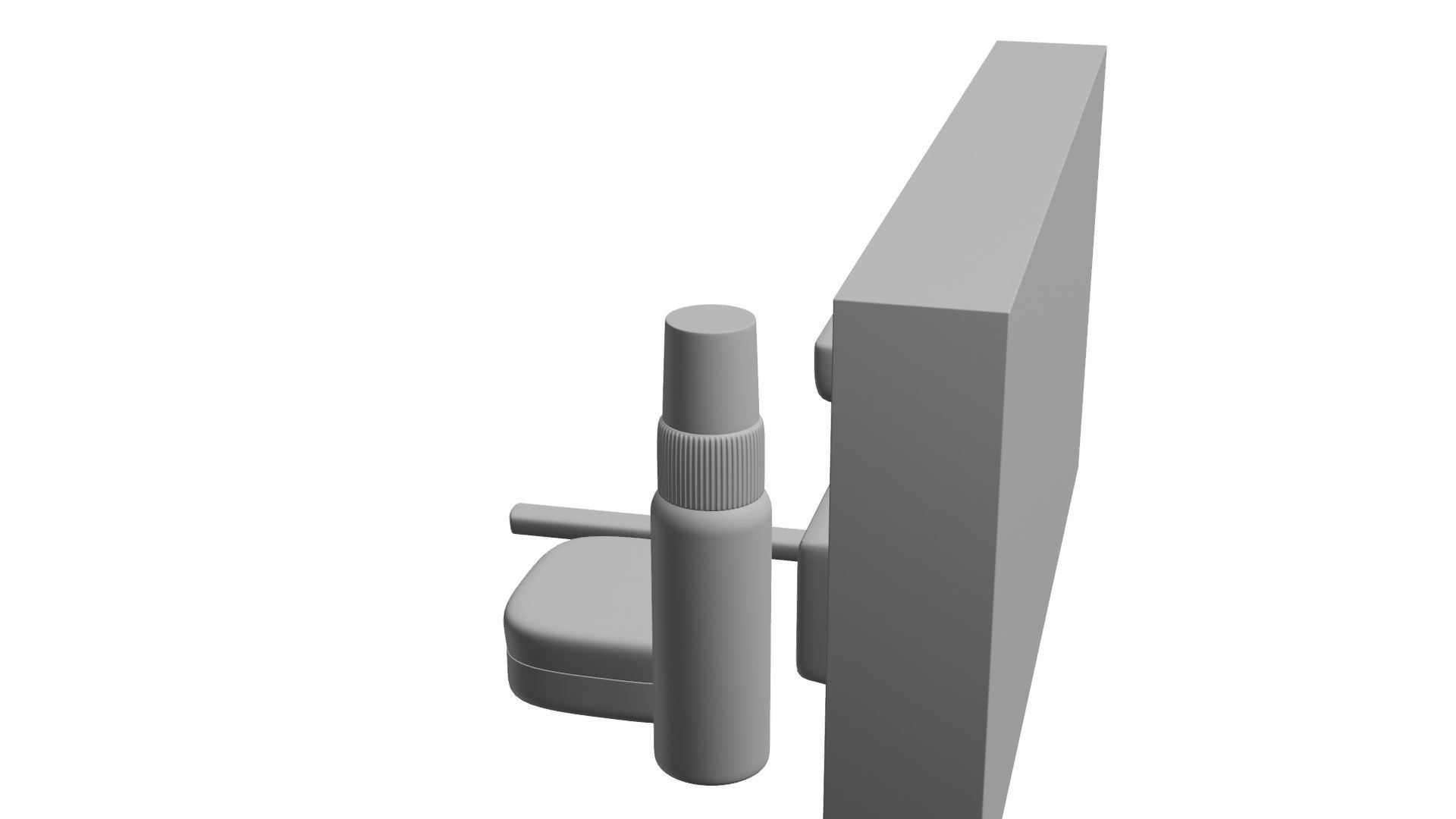 Beauty accessory and packaging Low-poly 3D model_6