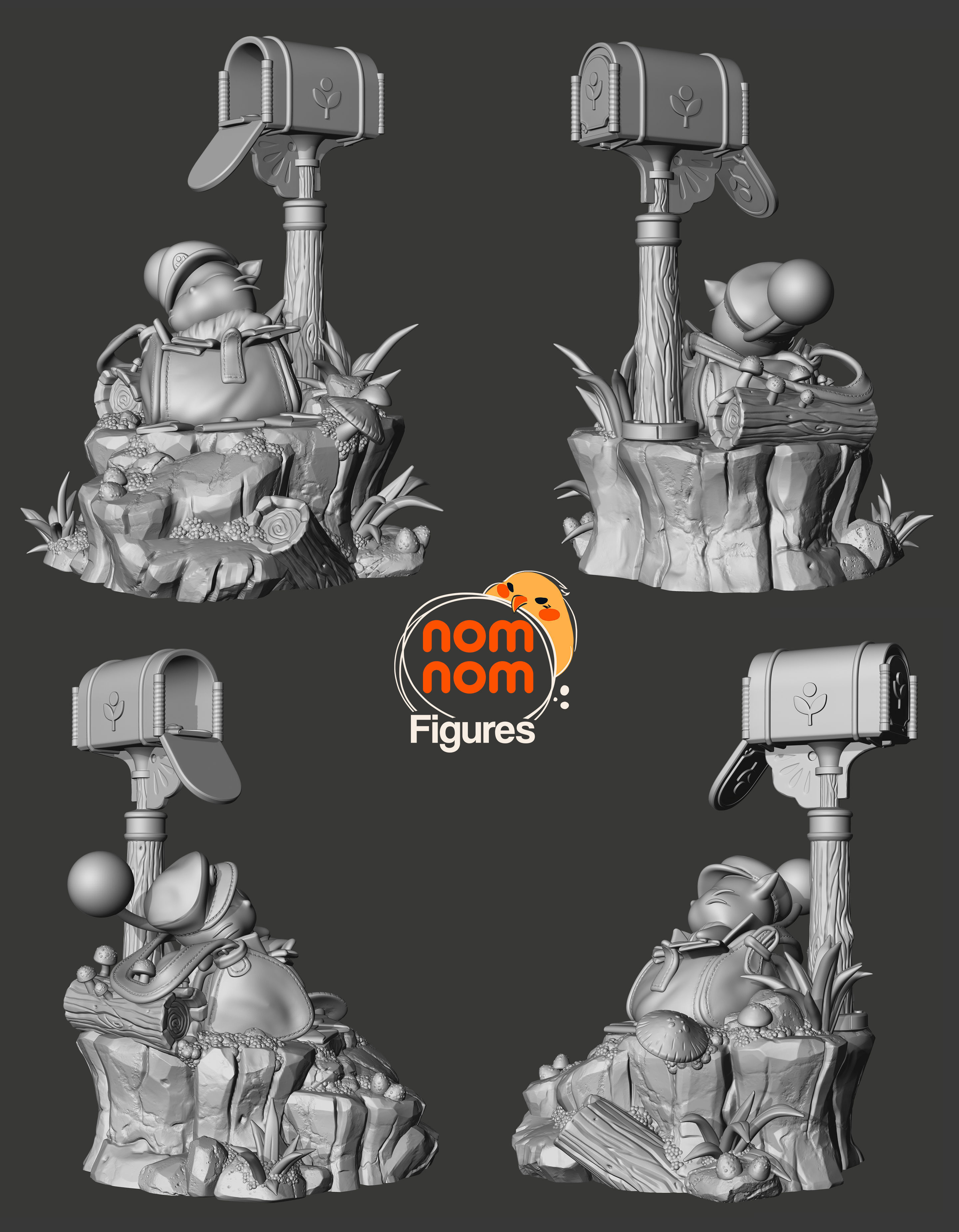 Mail Moogle 3D print model_8