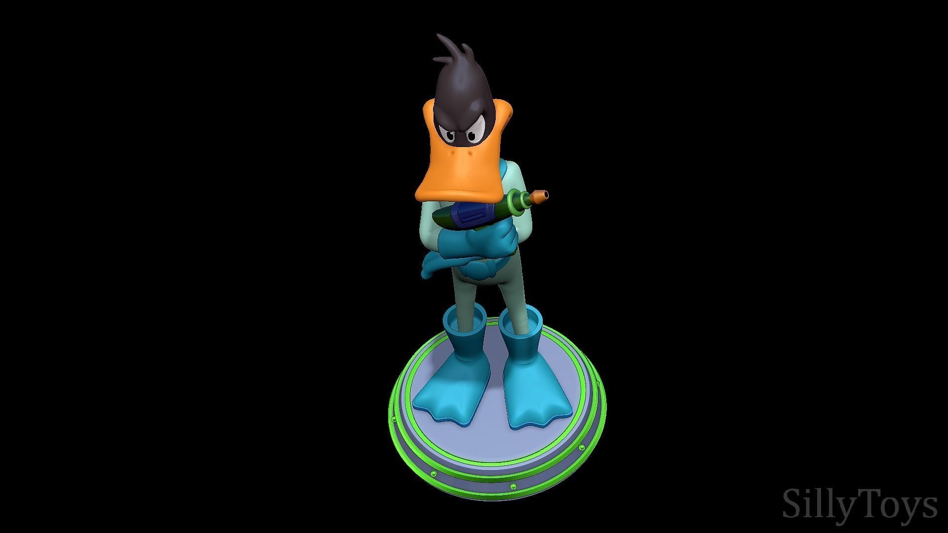 Daffy Duck - Duck Dodgers 3D print model_7