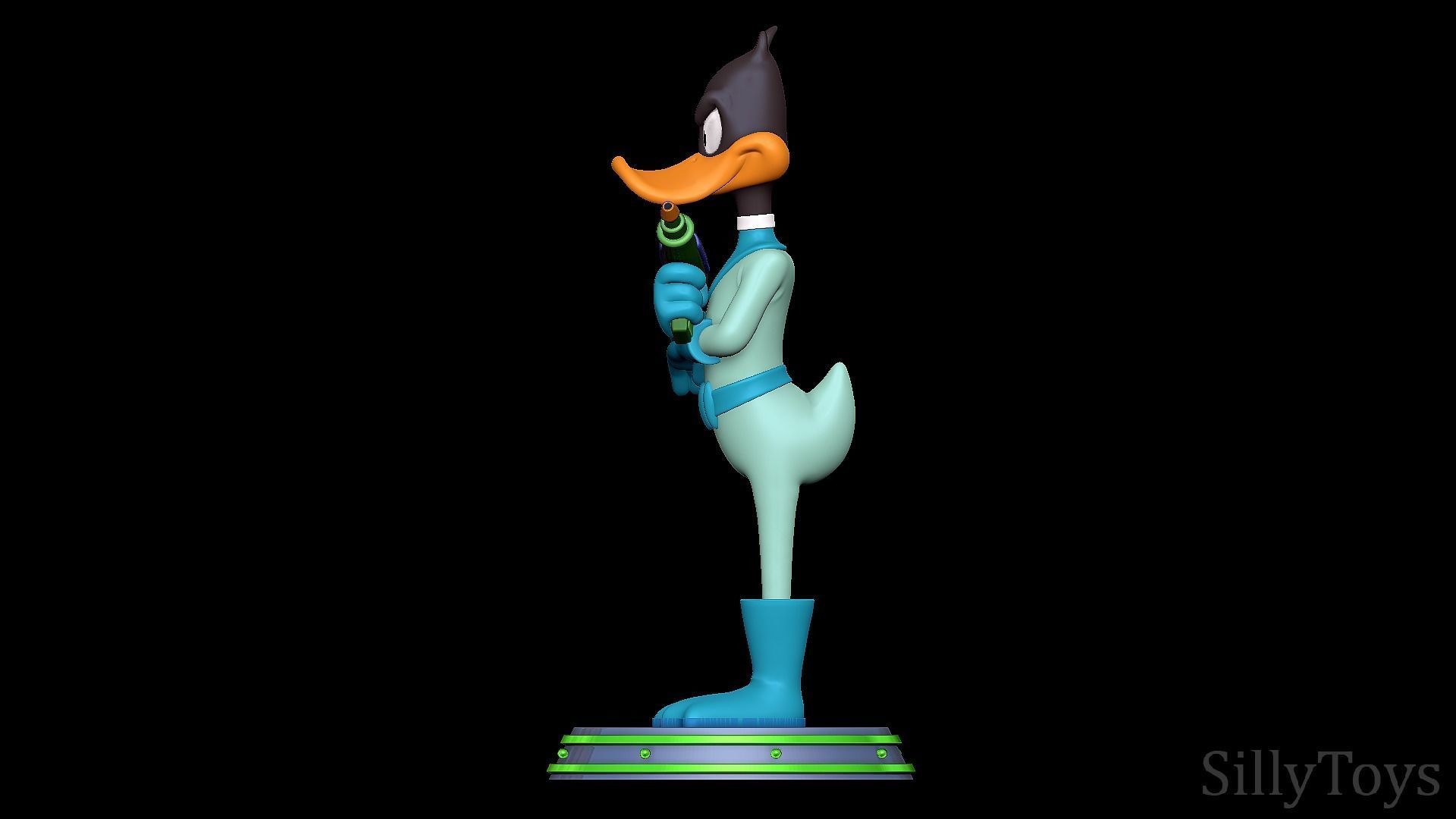 Daffy Duck - Duck Dodgers 3D print model_3