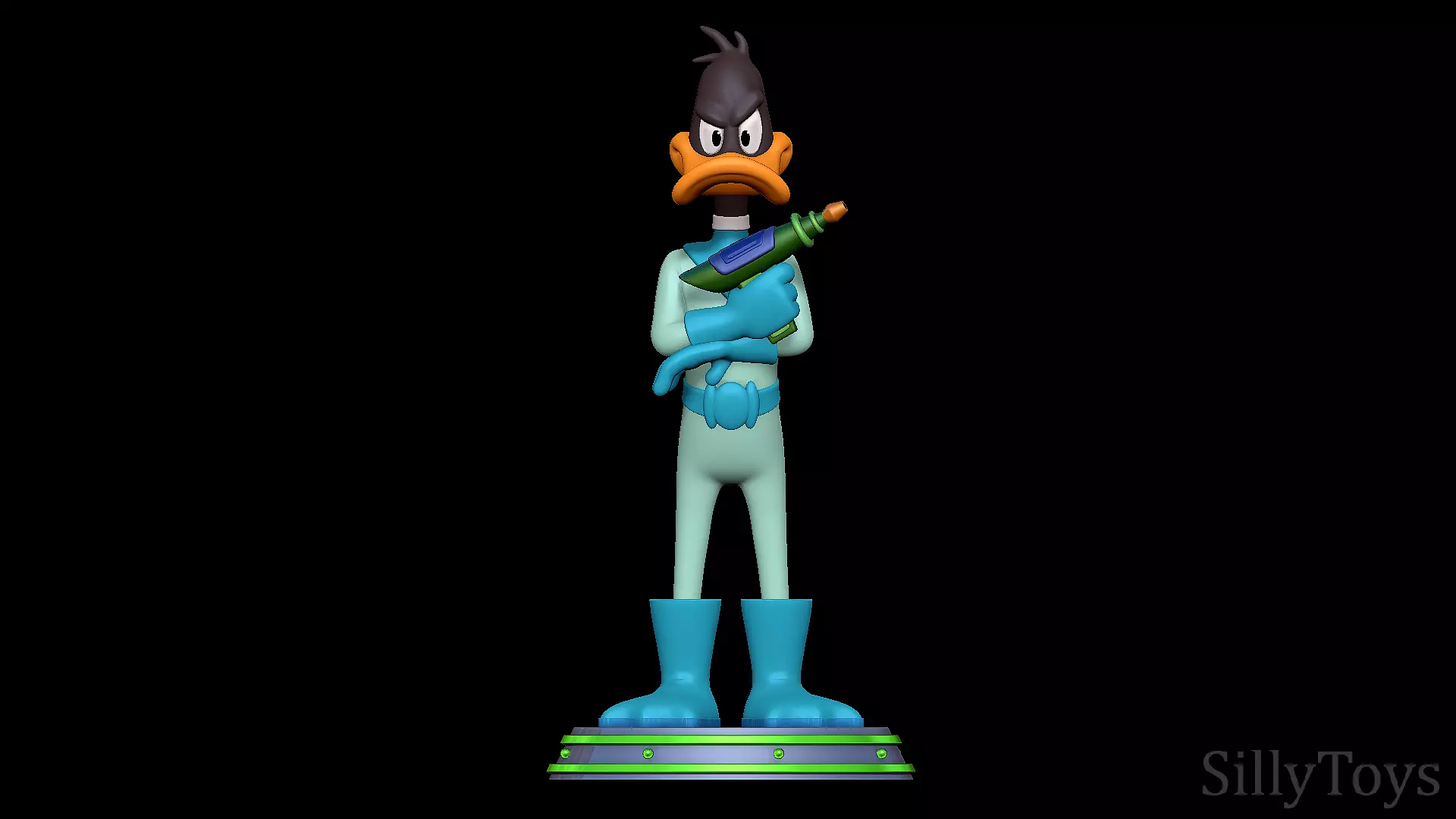 Daffy Duck - Duck Dodgers 3D print model_0