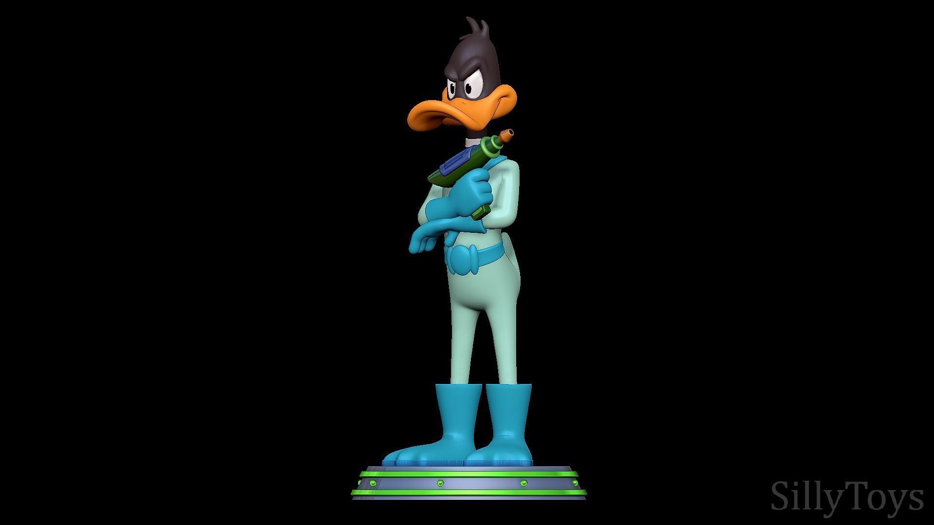Daffy Duck - Duck Dodgers 3D print model_2