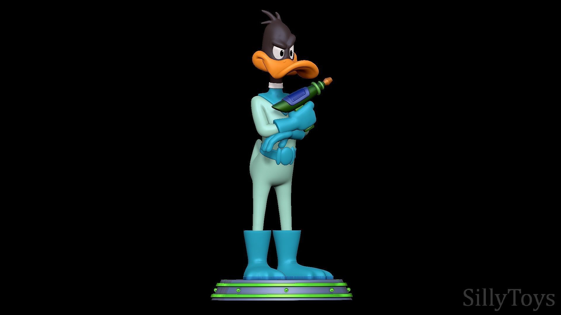 Daffy Duck - Duck Dodgers 3D print model_6