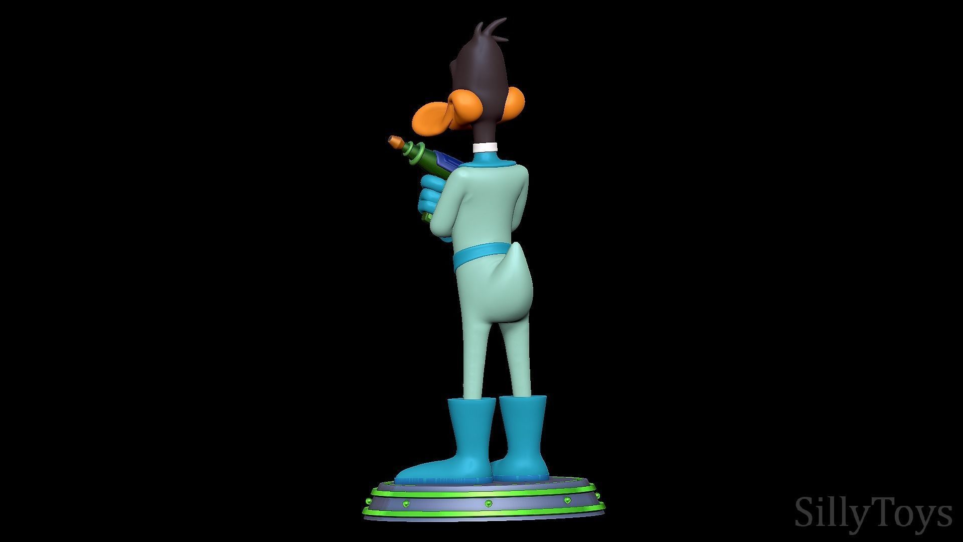 Daffy Duck - Duck Dodgers 3D print model_4