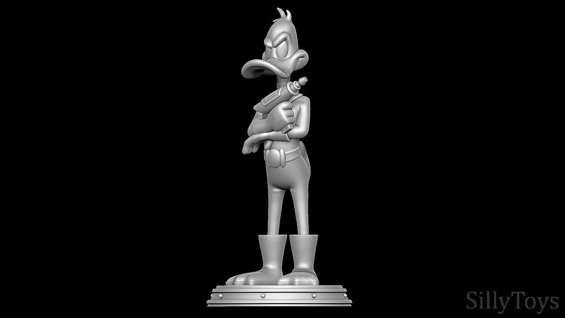 Daffy Duck - Duck Dodgers 3D print model_8