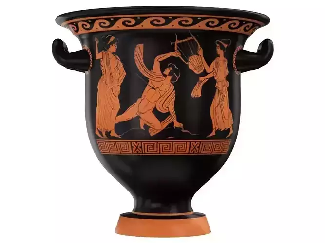 Krater Vase - Ancient Greek Pottery