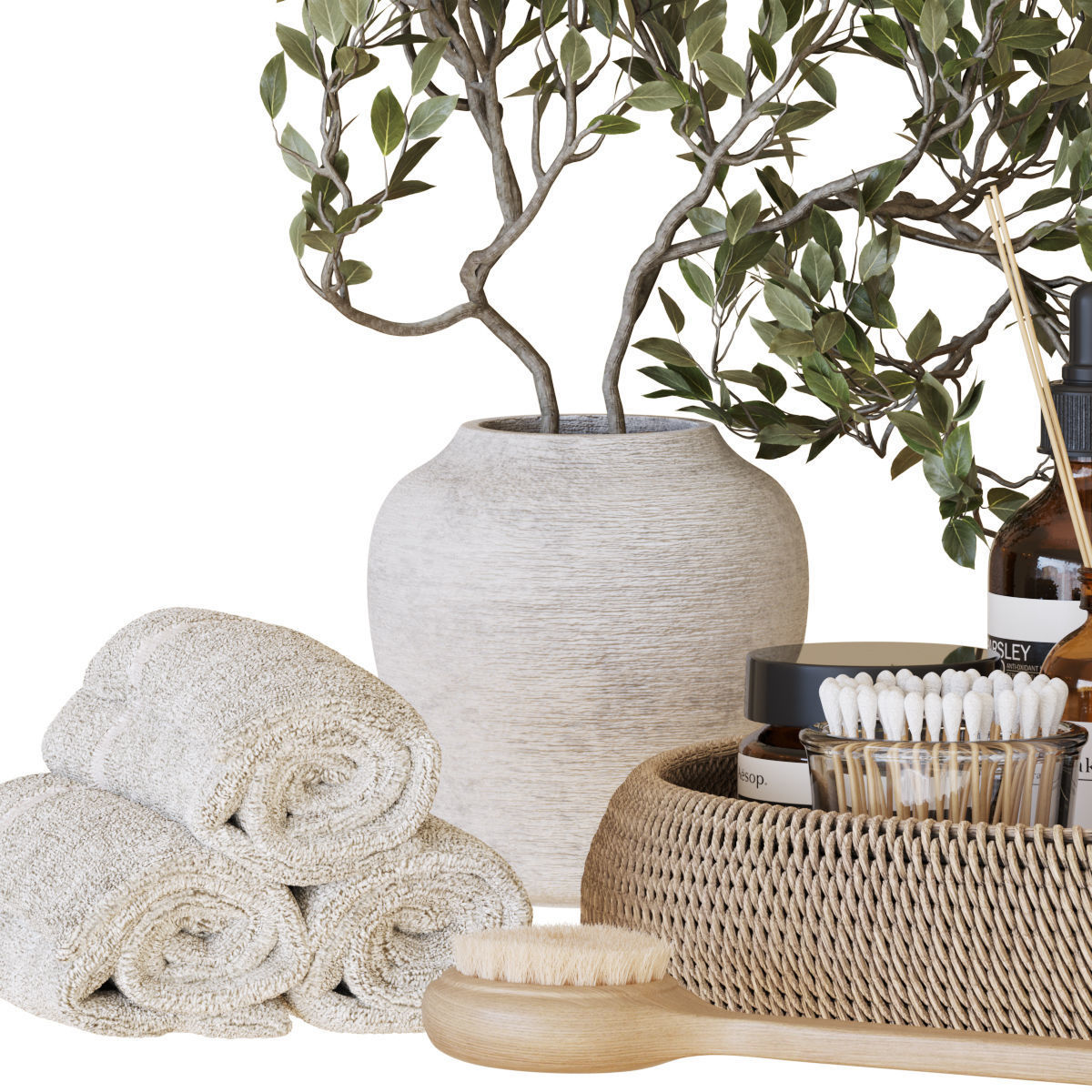 Bathroom Accessories-05 3D model_4