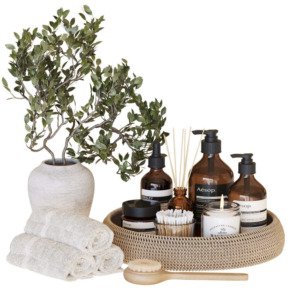 Bathroom Accessories-05 3D model_2