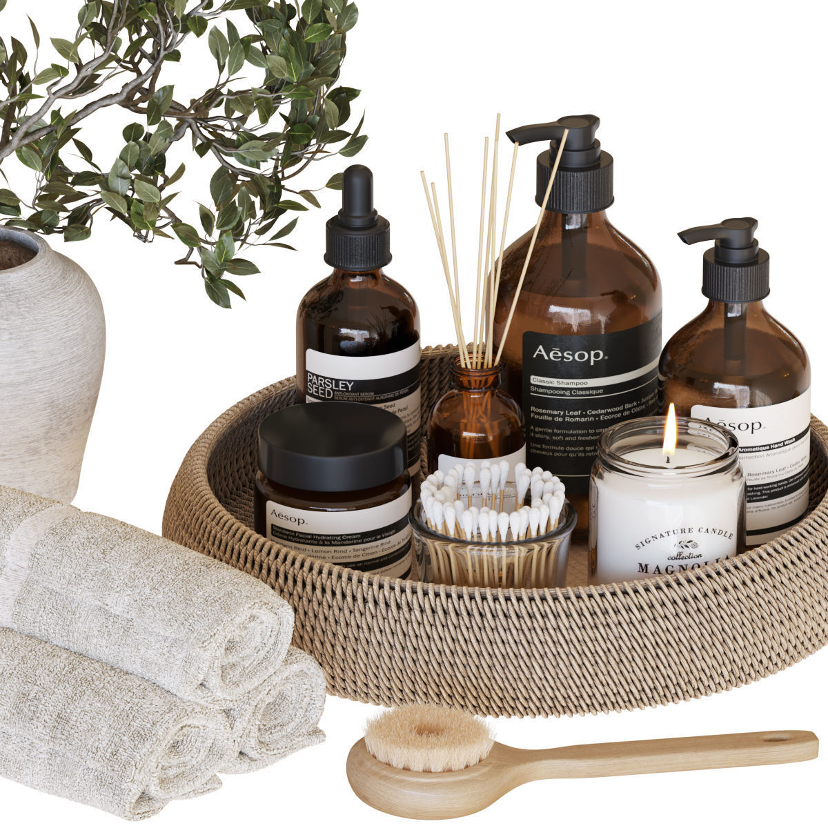 Bathroom Accessories-05 3D model_3