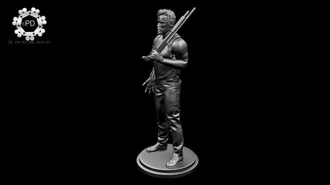 TERMINATOR OLD  3D print model