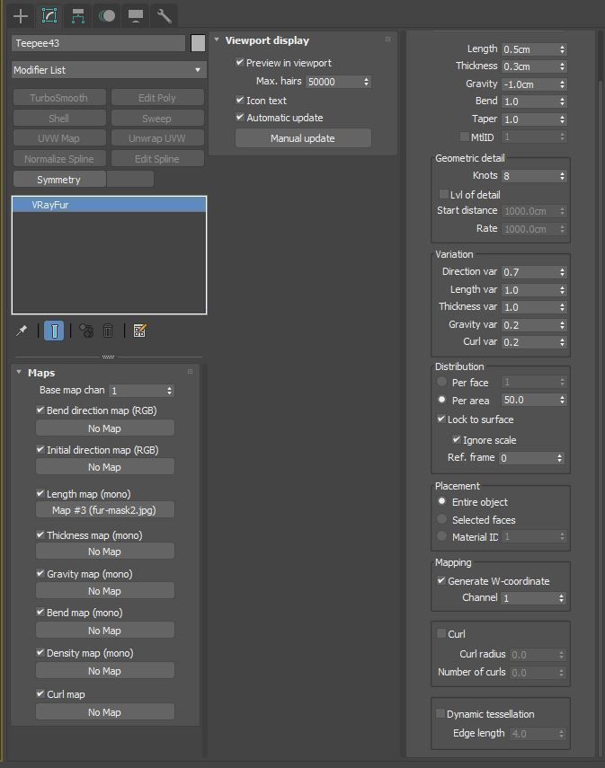 Kids teepee 3D model_6