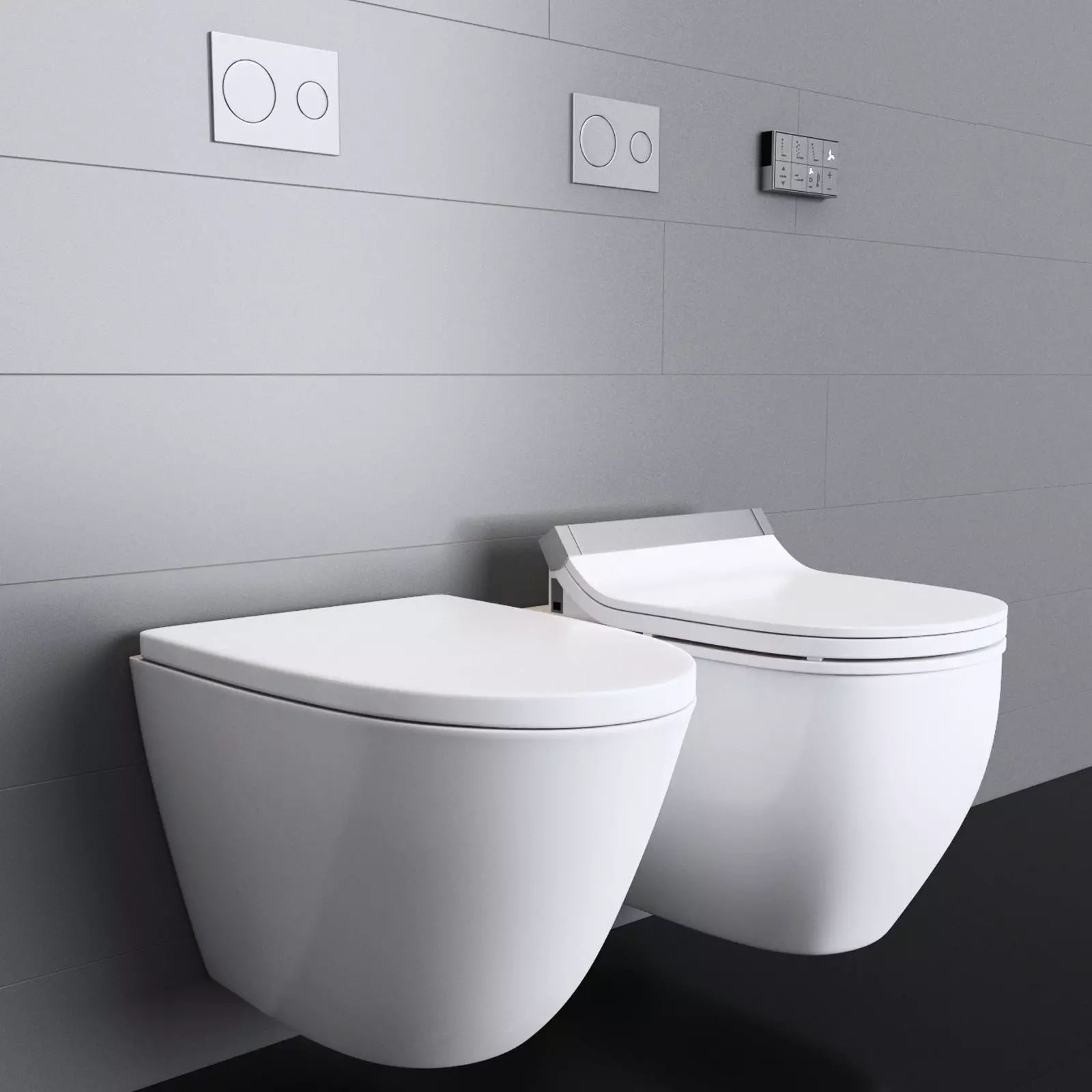 Duravit SensoWash Starck Toilet 3D model_0