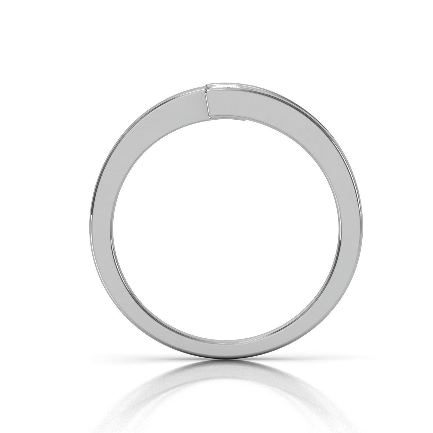 Band ring 3D print model_8