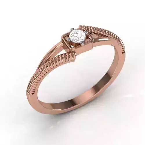 Band ring 3D print model