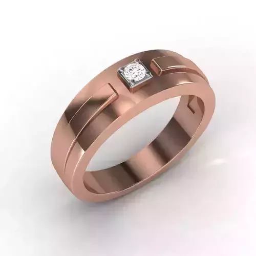 Band ring 3D print model