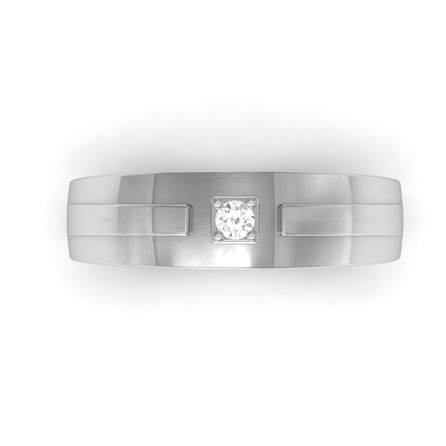 Band ring 3D print model_20