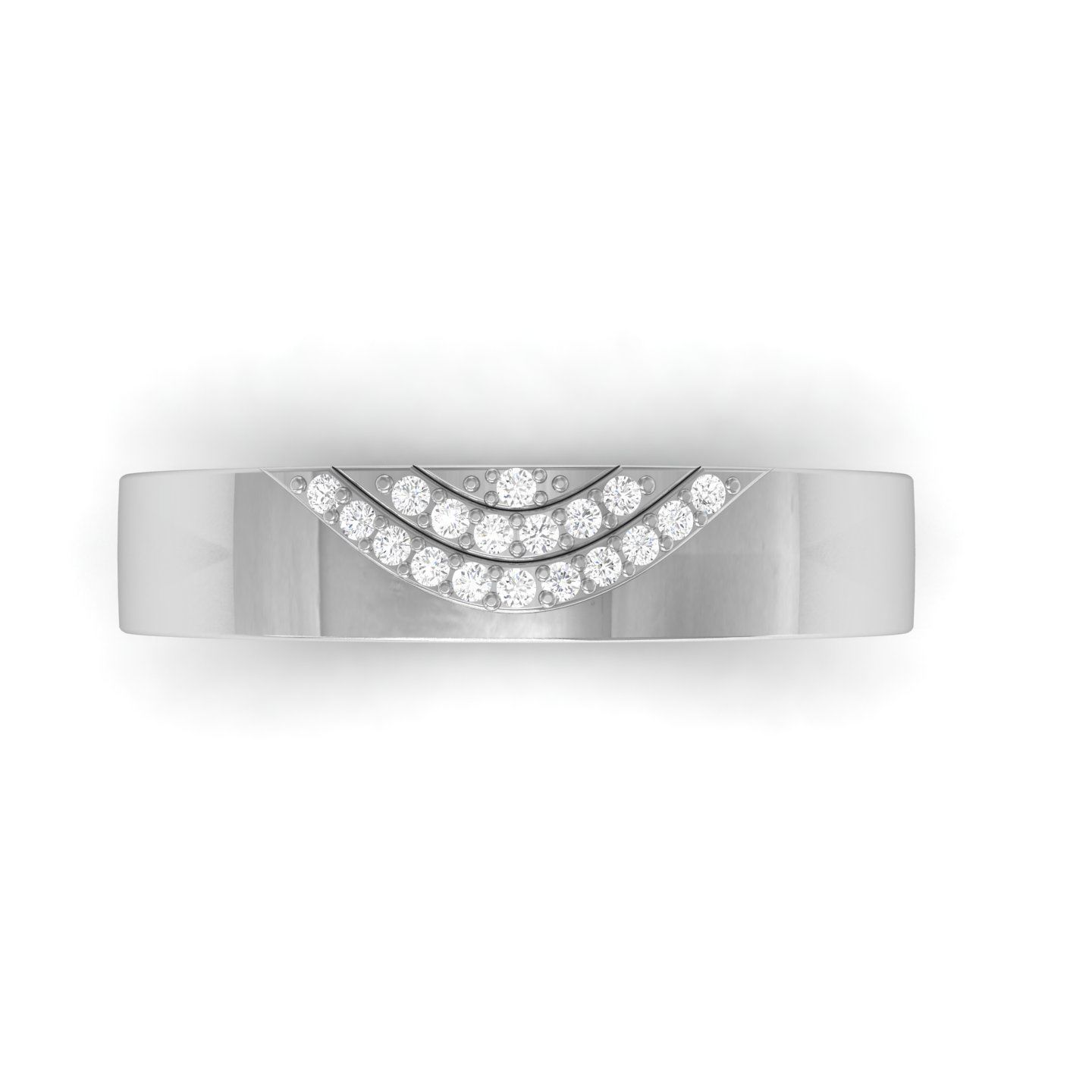 Band ring 3D print model_20