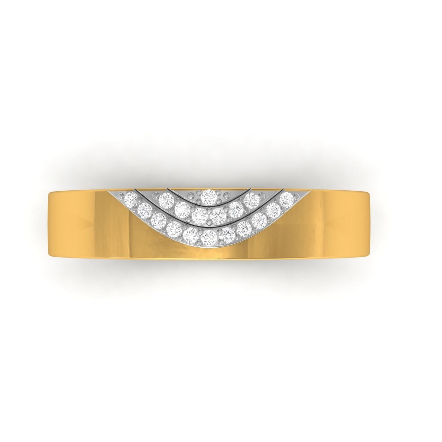 Band ring 3D print model_23