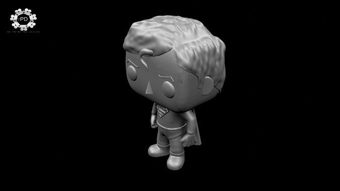 FUNKO SUPERMAN 3D print model