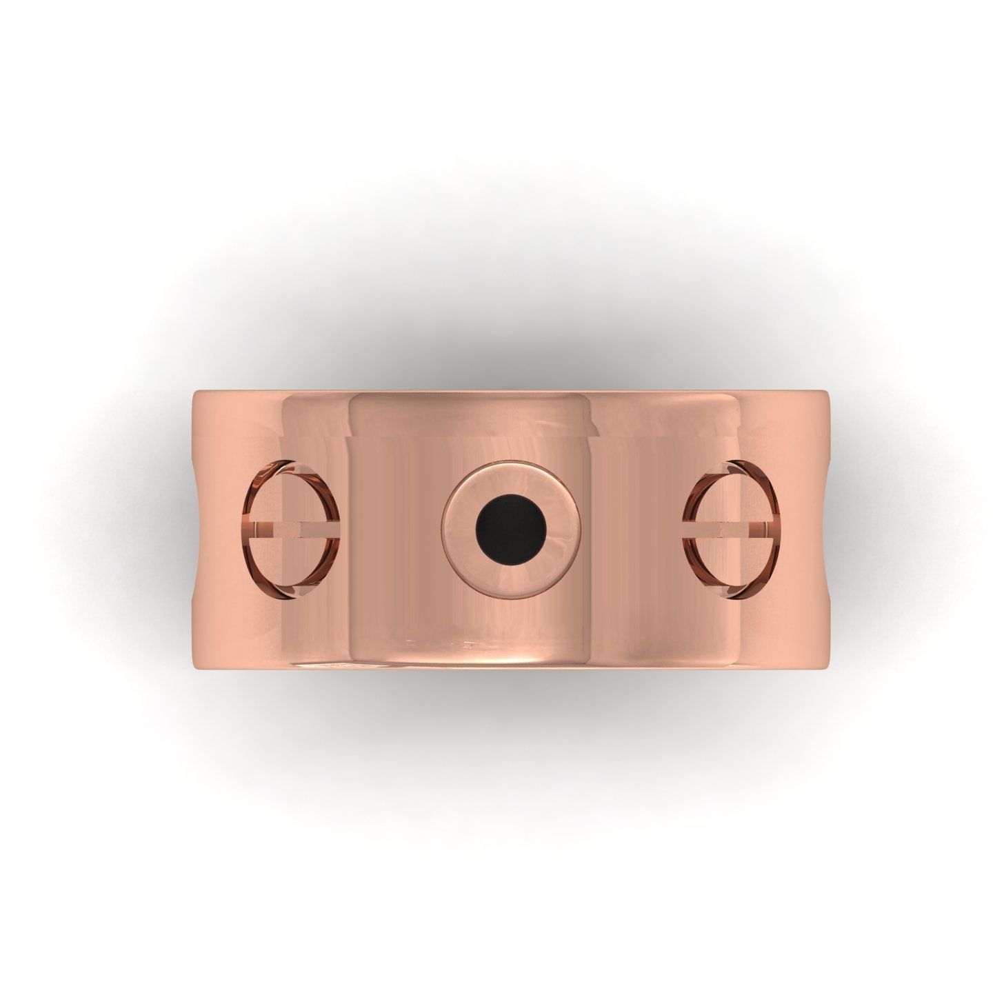 Band ring 3D print model_9