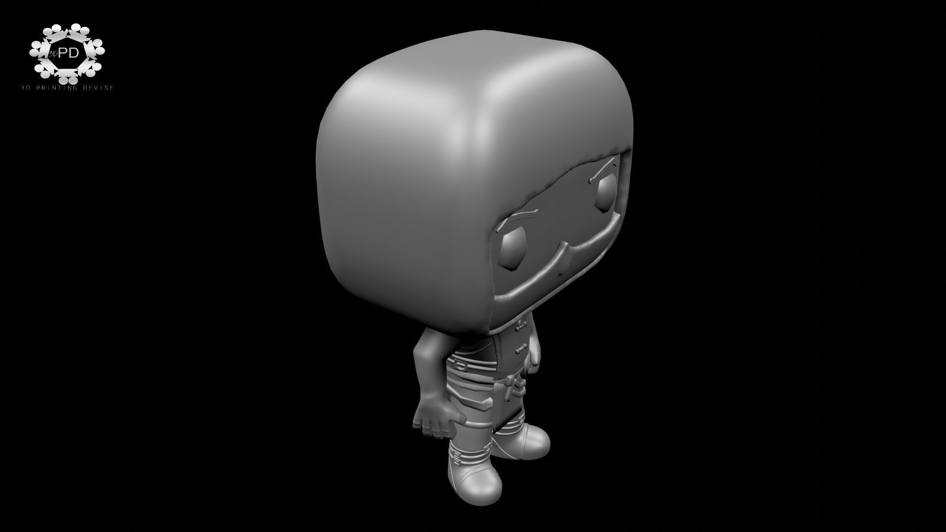 FUNKO SUPERMAN 3D print model_3