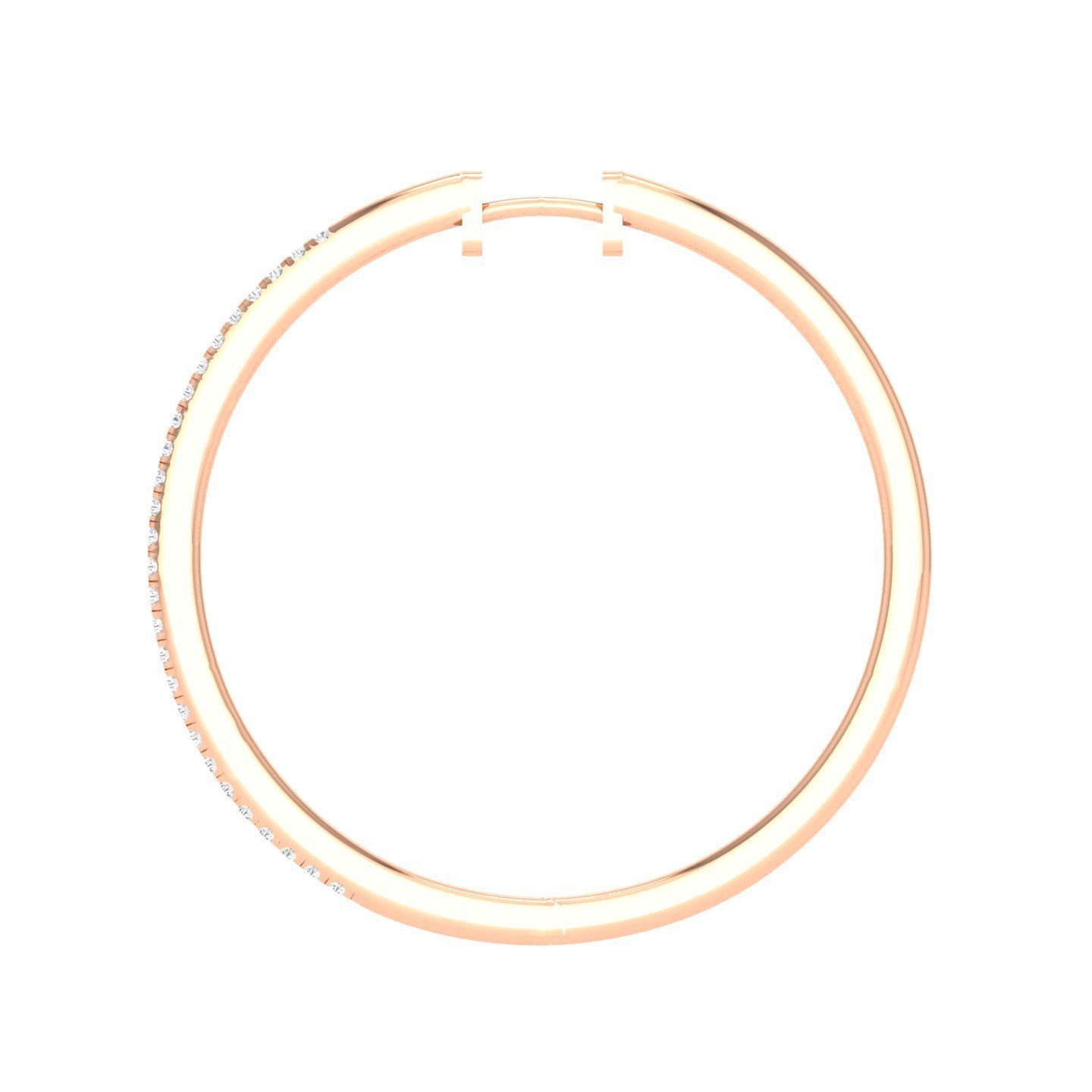 Women earrings 3D print model_2