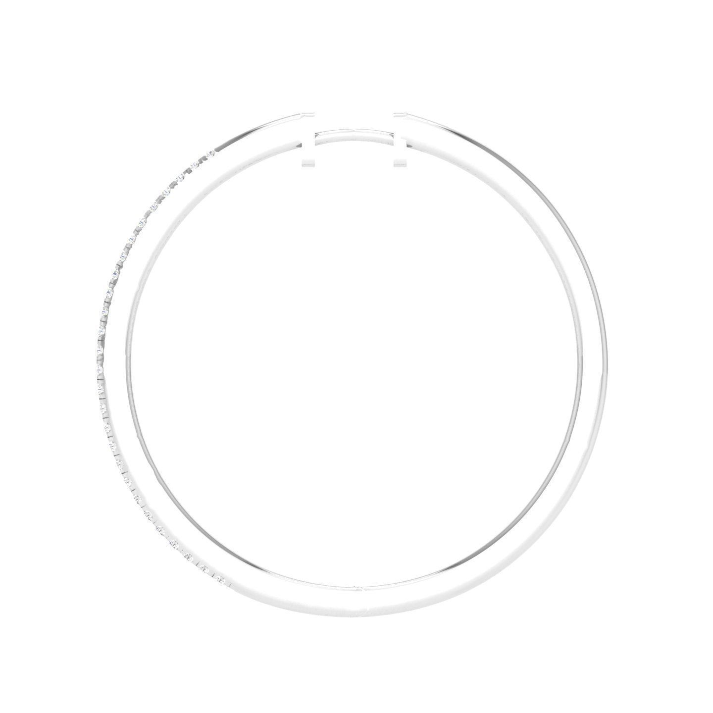 Women earrings 3D print model_4