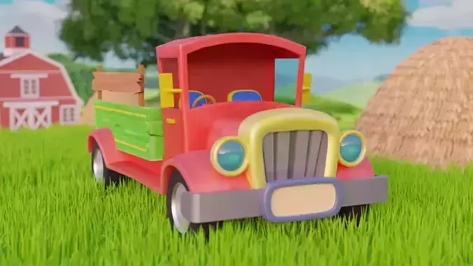 Stylized - Game ready truck