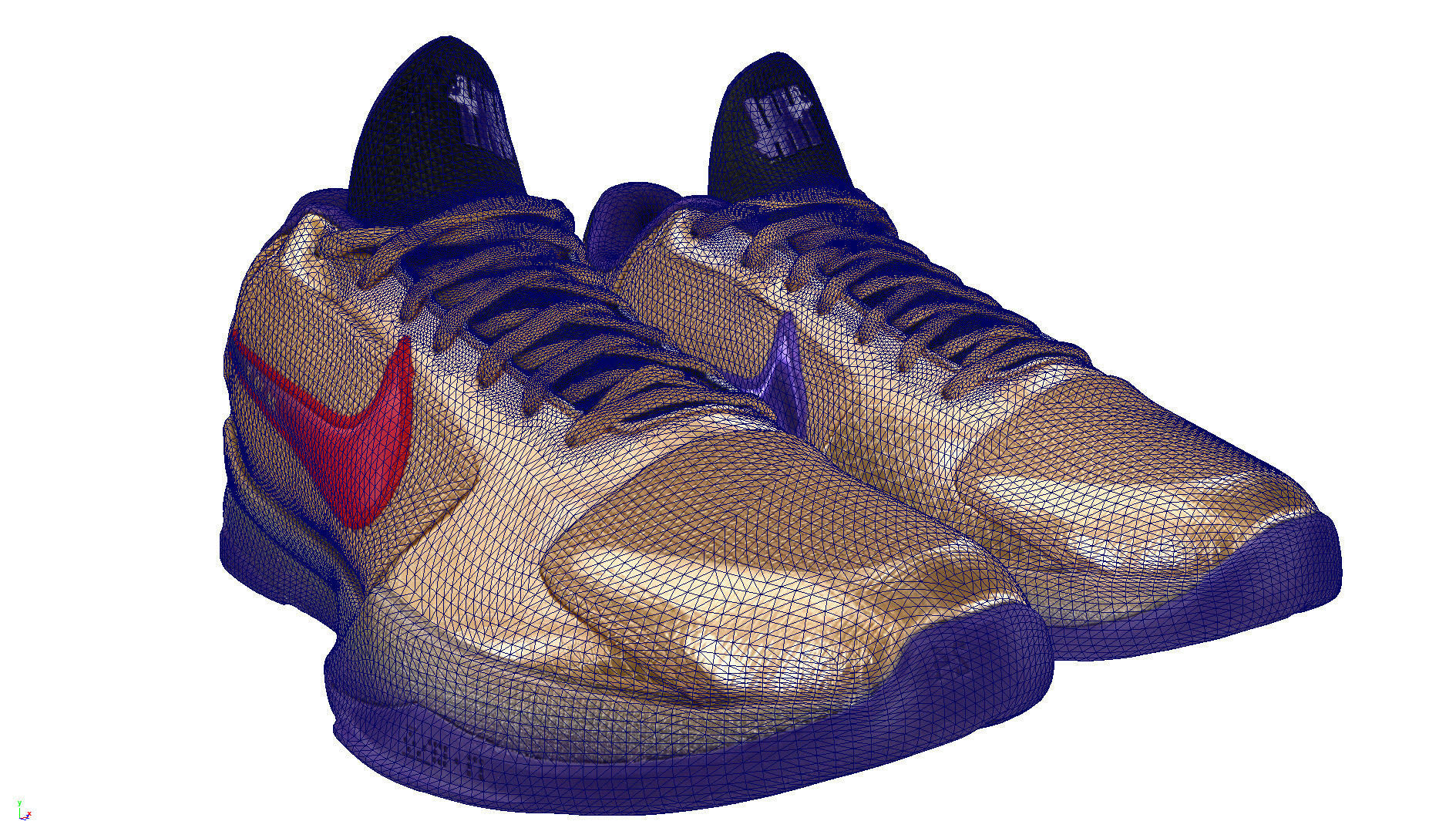 Nike Kobe 5 Protro Hall of Frame Jndefeated 3D model_8