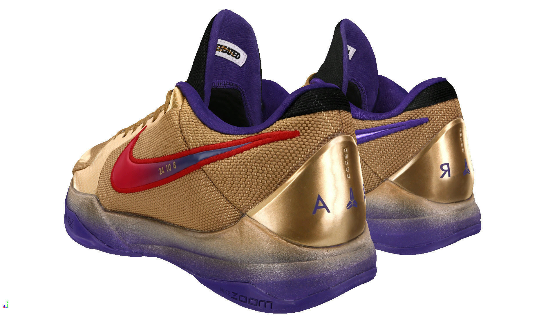 Nike Kobe 5 Protro Hall of Frame Jndefeated 3D model_6