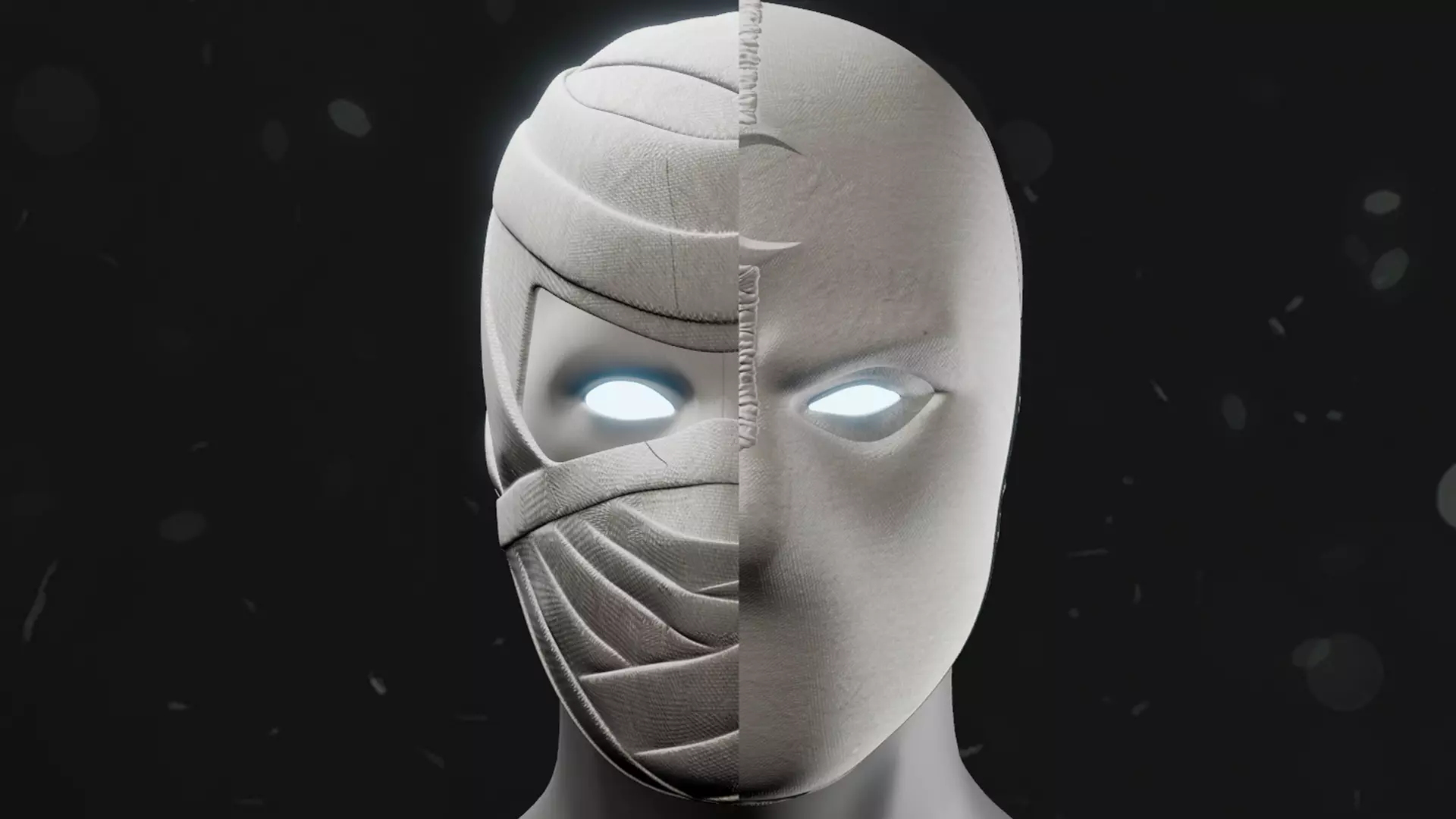 Moon Knight and MR Knight 3D print model_0
