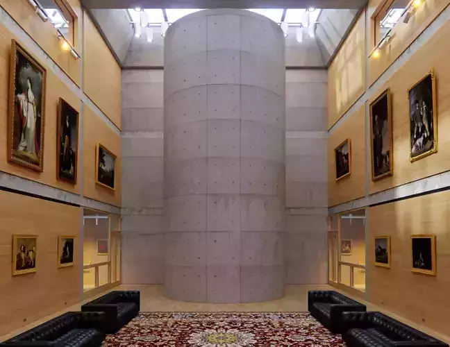 Yale Center for British Corona render