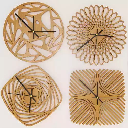 Wall Hanged Clock and Watches Decorative