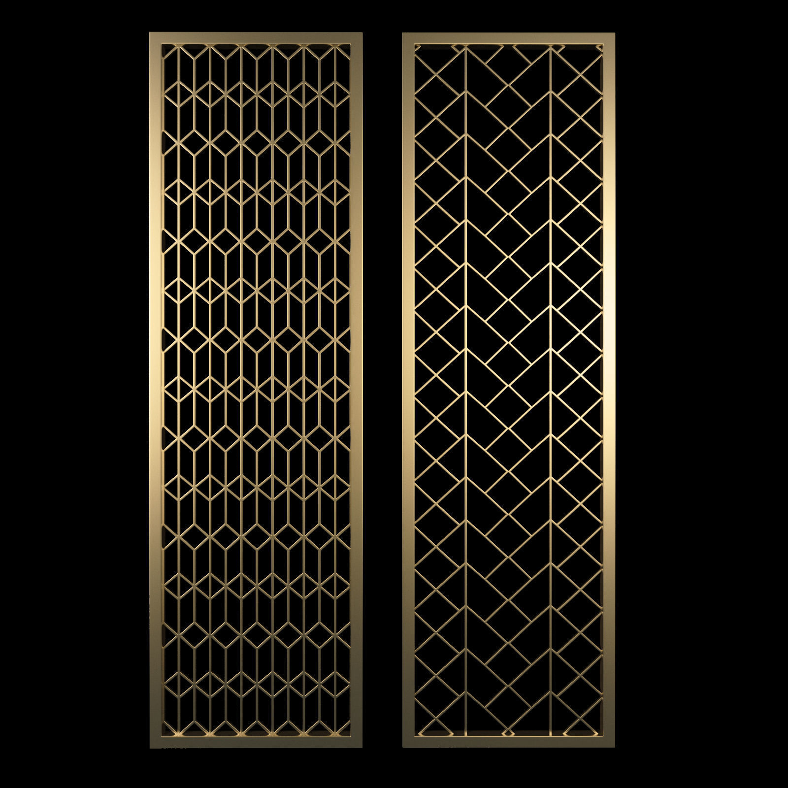 CNC 3D Panel Decorative panel 3D model_1