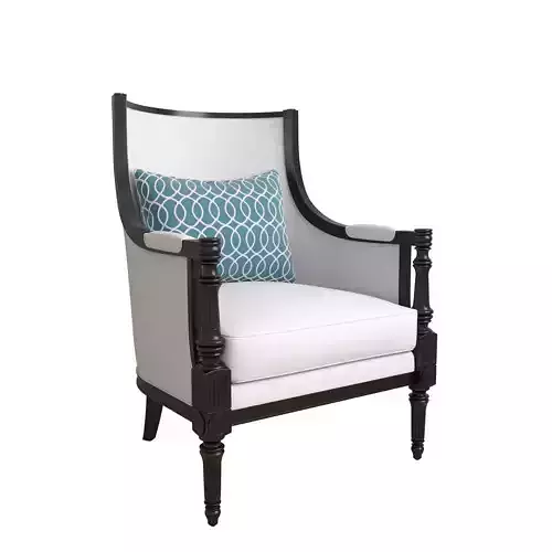 Massoud lark chair White