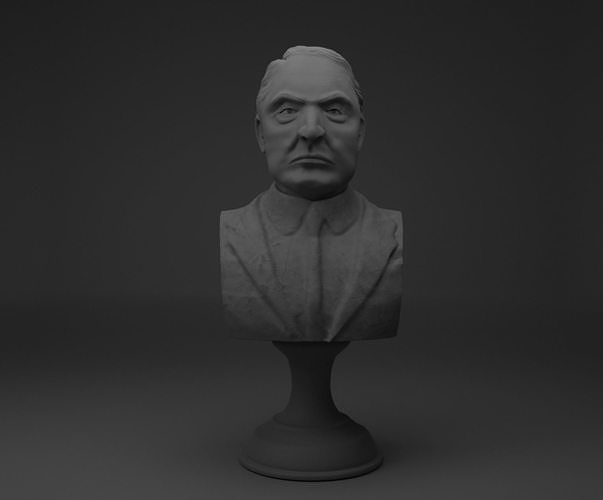 Warren Harding 3d Bust 3D print model