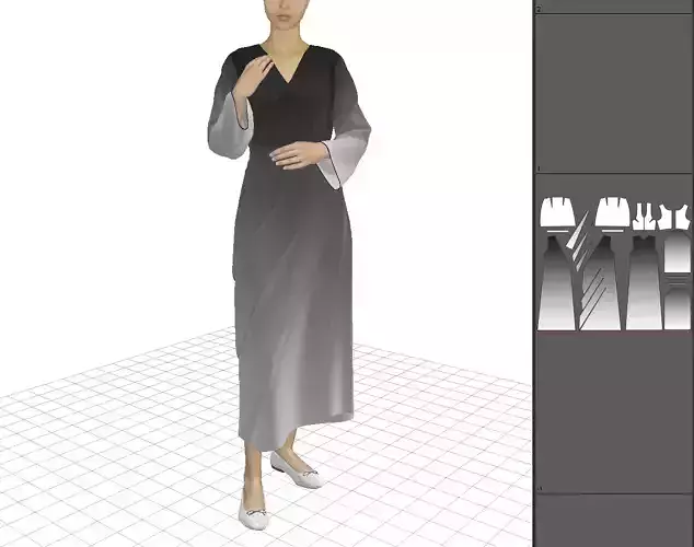 dress-Marvelous Designer