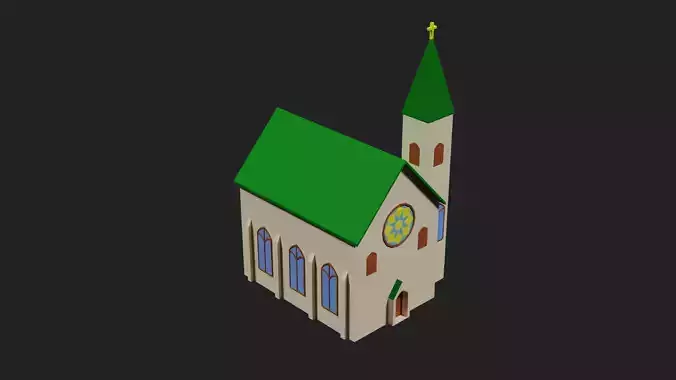 Lowpoly Church
