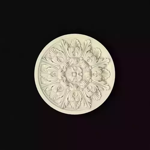 rosette decorative medallion