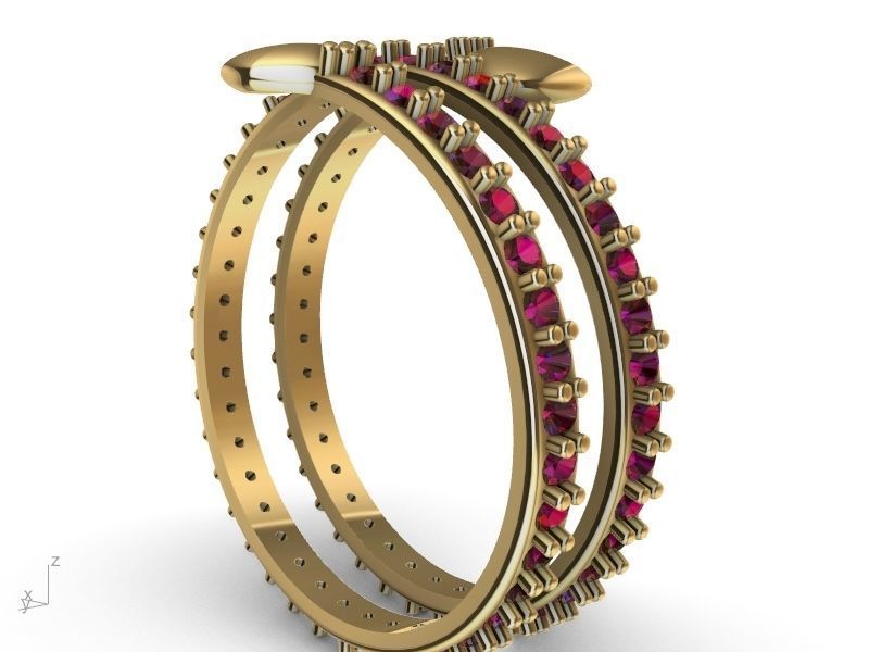 spring ring stl ver  3D print model_20