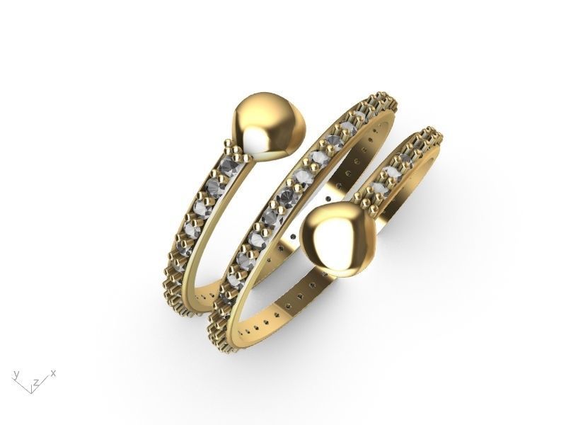 spring ring stl ver  3D print model_4