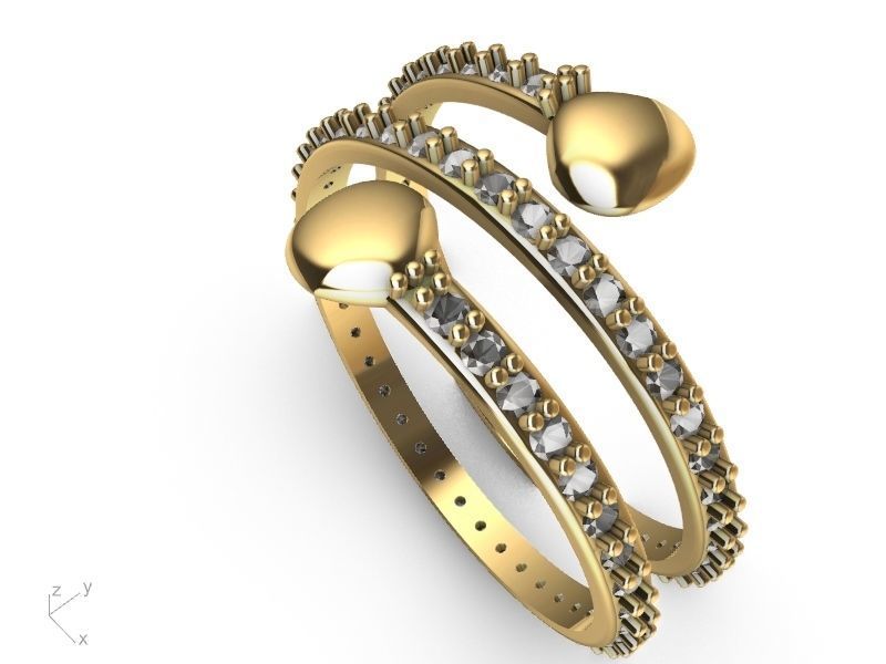 spring ring stl ver  3D print model_5