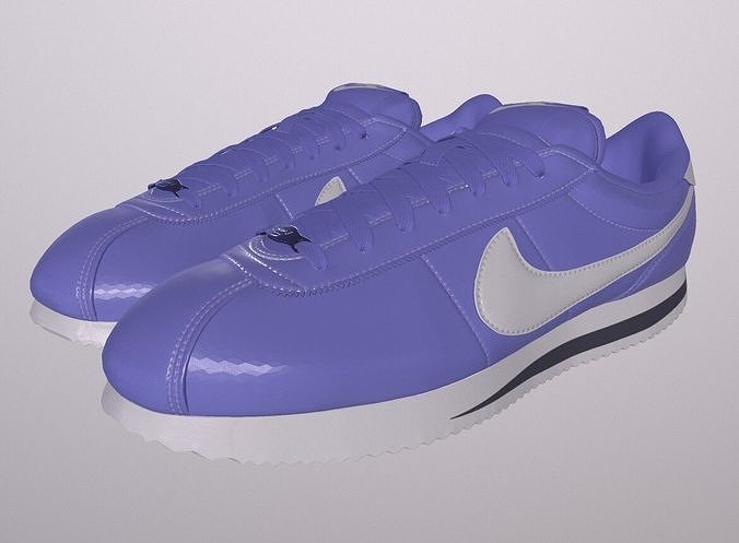 NIKE CORTEZ SHOES PBR Low-poly 3D model