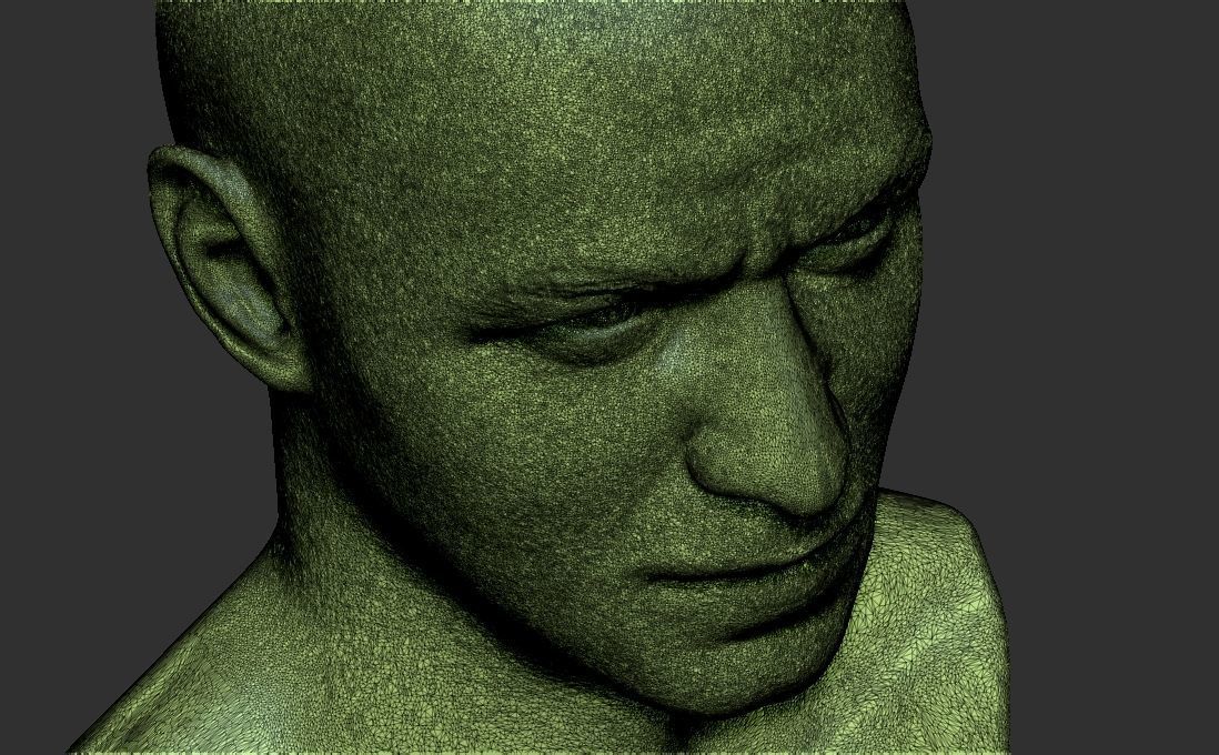 James McAvoy bust for 3D printing 3D print model_30