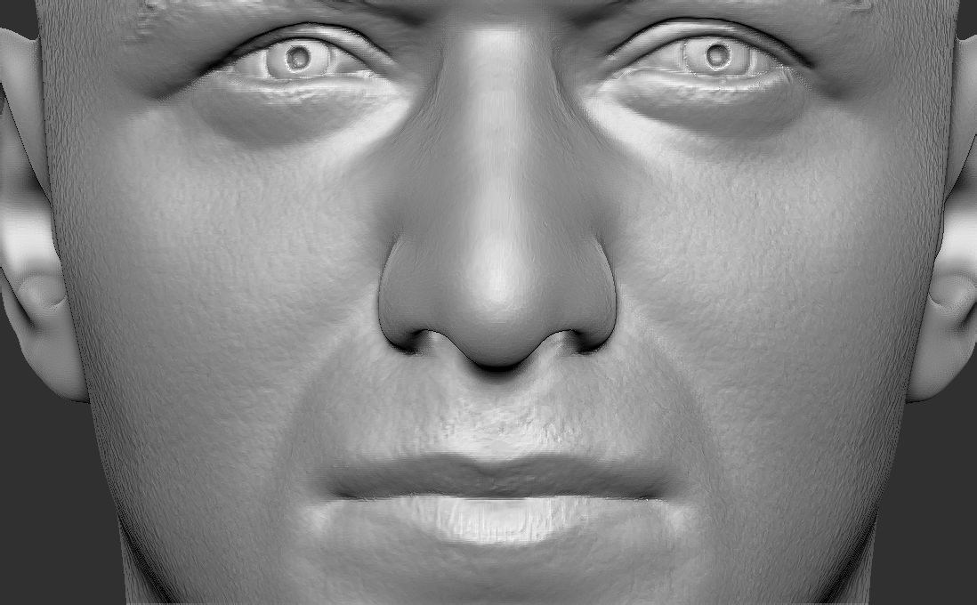 James McAvoy bust for 3D printing 3D print model_22